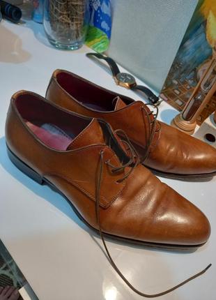 Фирменные мужские итальянские туфли