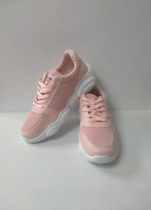 Кросівки жіночі рожеві,легкі та стильні,на шнурках.і-5665. розміри:36;37;39;40;41. ціна -500грн
