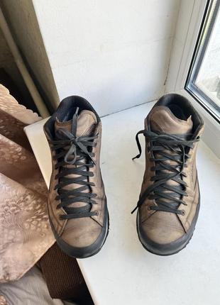 Кроссовки полуботинки кожа на мембране scarpa gore-tex оригинал размер 42 27 см4 фото