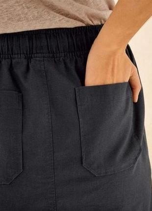 Женская льняная юбка esmara размер 46 евро 403 фото