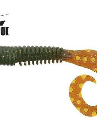 Силіконова приманка running grub 85мм a170 (8шт/уп) 203-8-85-a170 тм fishing roi