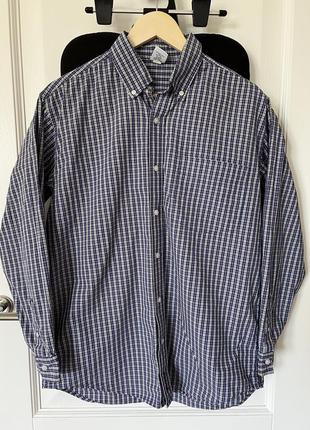 Рубашка рубашка old navy клетка кэжуал casual