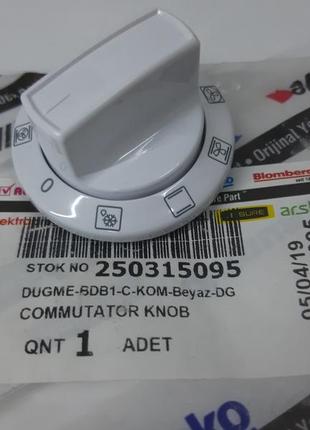 Ручка регулировки режимов духовки beko csm 67300 gw