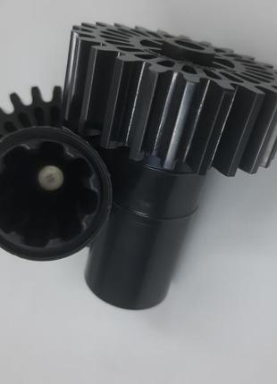 Черная шестерня мясорубки braun g1100, g1300, g15006 фото