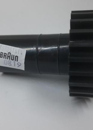 Черная шестерня мясорубки braun g1100, g1300, g15005 фото