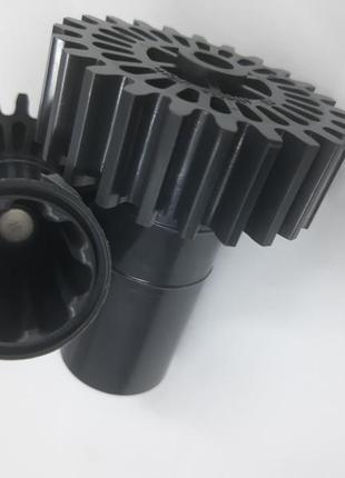 Черная шестерня мясорубки braun g1100, g1300, g150010 фото