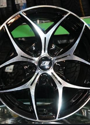 Диски легкосплавные (титаны). zw-3206 bp r15*6.5j pcd4*114.3 et37 dia 67.1. наложкой. без предоплаты