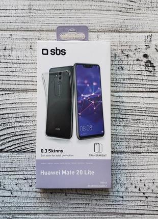 Чехол huawei mate 20 lite для телефона прозрачный силиконовый