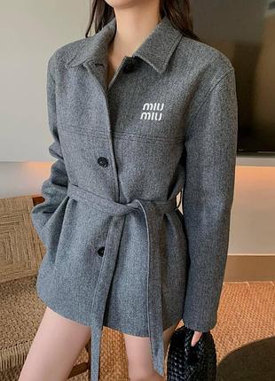 Жакет серый