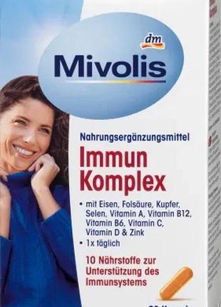 Витаминный комплекс для имунитета mivolis  immun komplex kapseln 32 st., 32 st