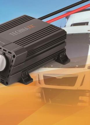 Автомобільний інвертор technaxx te19 power inverter 600w 24v7 фото
