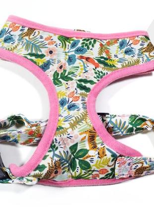 Шлейка-жилет для собак "джунглі"