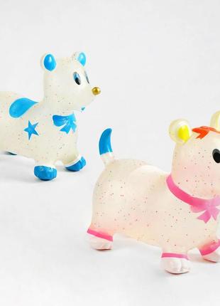 Стрибун гумовий m 48562  2 види, "собачка", вага 1300 грамів, у пакеті