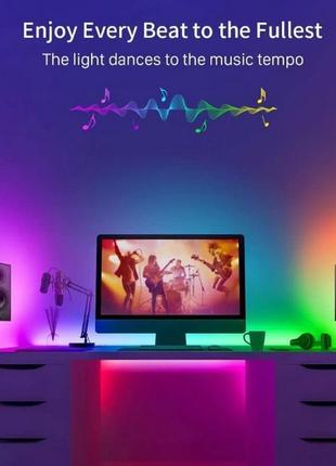 Світлодіодна стрічка usb 5050 rgb 5м5 фото