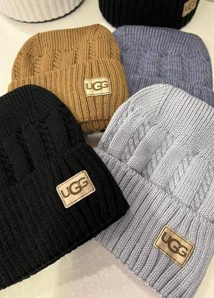 Шапка тепла на флісі ugg