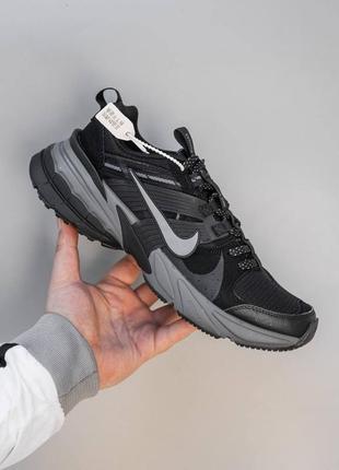 Чоловічі кросівки nike v2k.3  runtekk black grey