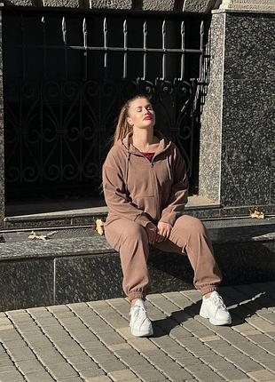 Женский костюм на флисе 42/56р
