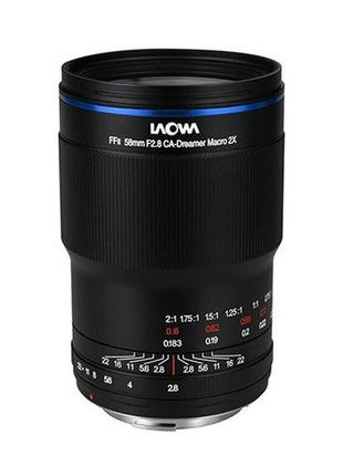 Venus laowa 58mm f2,8 2x ultra macro apo canon rf объектив новый!!!