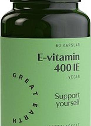 Great earth вітамін е 60 капсул