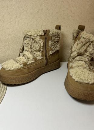 Сапоги зимние zara