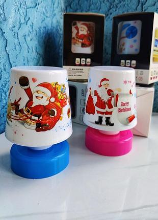 Ночник новогодние праздники товары новый год светильник