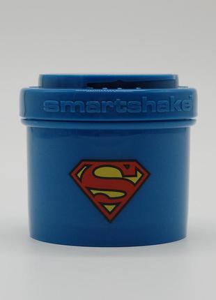Контейнер таблетница smartshake superman 200 мл синий (sts-820622)