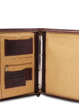 Ексклюзивна шкіряна папка для документів tuscany leather costanzo tl1412952 фото