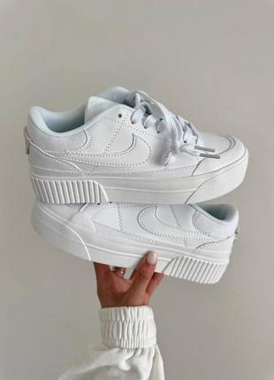 Кросівки nike court legacy full white