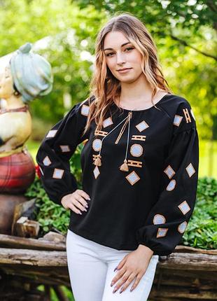 Вишиванка льон