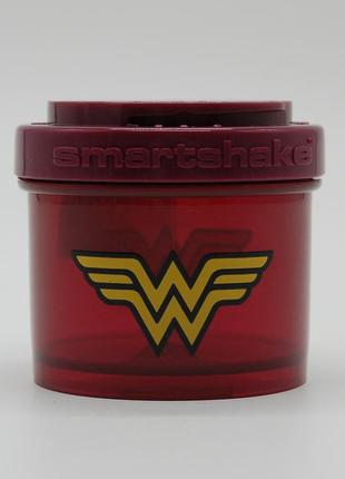 Контейнер таблетница smartshake wonderwoman 200 мл красный (sts-820621)