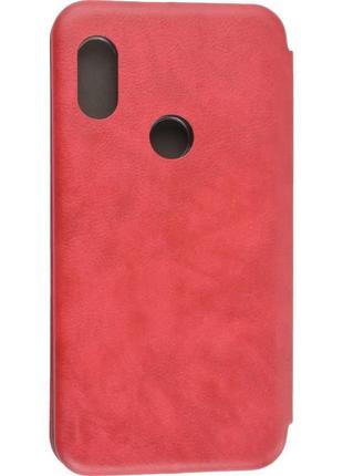 Чехол книжка xiaomi redmi note 6 pro красный \ чехол книжка для xiaomi redmi note 6 pro красный на магните