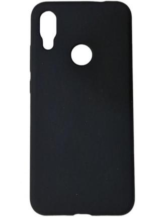 Чехол для xiaomi redmi note 7 pro черный \ чехол накладка xiaomi redmi note 7 pro микрафибра