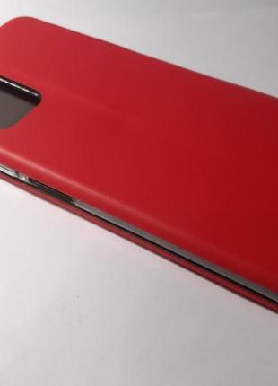 Чехол книжка xiaomi redmi note 10 pro красный \ чехол книжка для xiaomi redmi note 10 pro красный (магнитная)