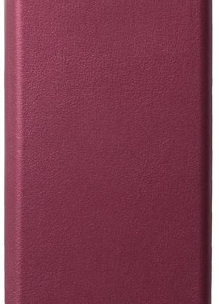 Чехол книжка для xiaomi redmi note 6 pro бордовый \ чехол книжка xiaomi redmi note 6 pro бордовая на магните