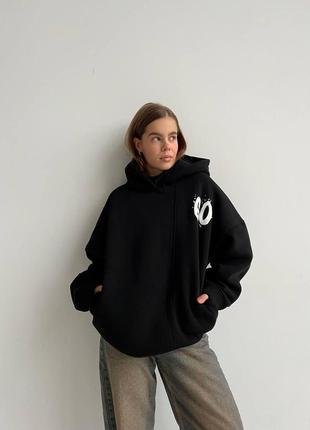 Стильный женский объемный худи go с двойным капюшоном разных цветов