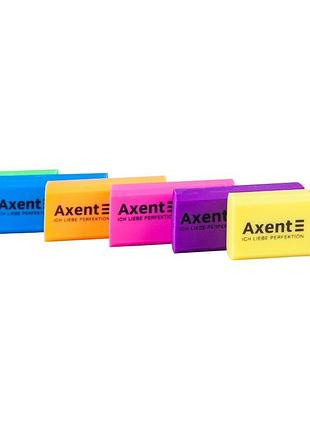 1197 резинка axent neon, ассорти цветов