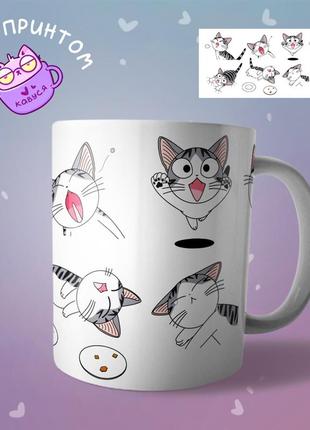 Аніме чашка кружка милий будинок chi chi's sweet home