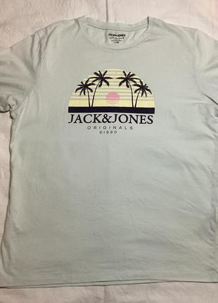 Футболка jack&amp;jones розмір xl щільна бавовна
