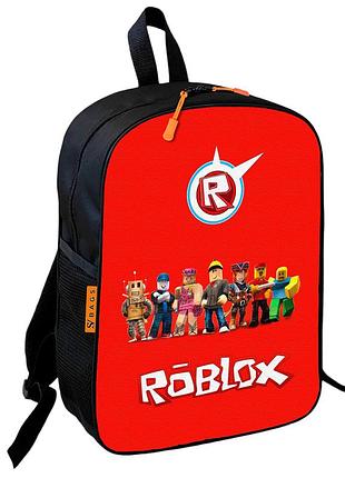 Рюкзак школьный детский 36х27см роблокс "roblox" для мальчика  (0489)