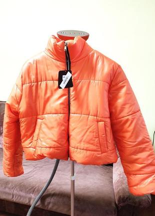 Англия. rising. стеганная укороченная куртка.