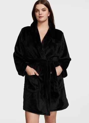 Victoria's secret розмір xs/s теплий плюшевий халат вікторія сикрет оригінал