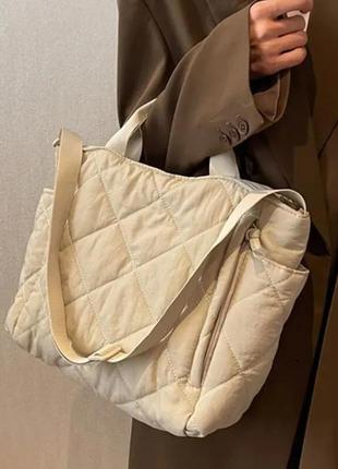 Жіноча сумка шопер, літо