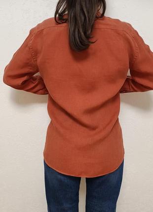 Льняная рубашка c| f commander