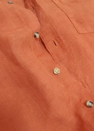 Льняная рубашка c| f commander