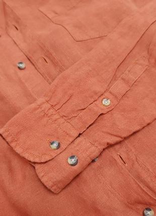 Льняная рубашка c| f commander