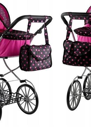 Коляска для ляльки 2 в 1 leantoys