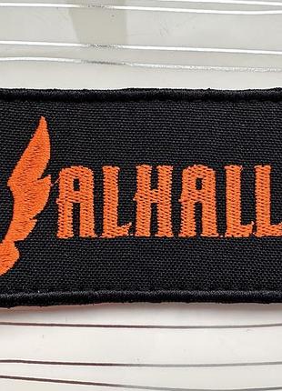 Патч «valhalla» на липучці, валхала на липучці