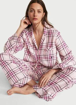 Пижама фланель victoria's secret
