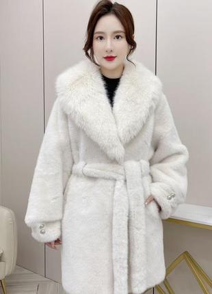 Шубка норка в цветах