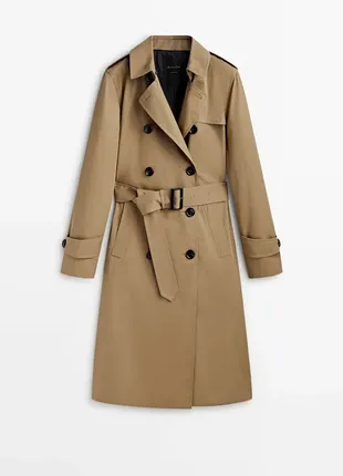 Тренч massimo dutti